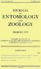 [Gutenberg 45597] • Journal of Entomology and Zoology, Vol. 11, No. 1, March 1919